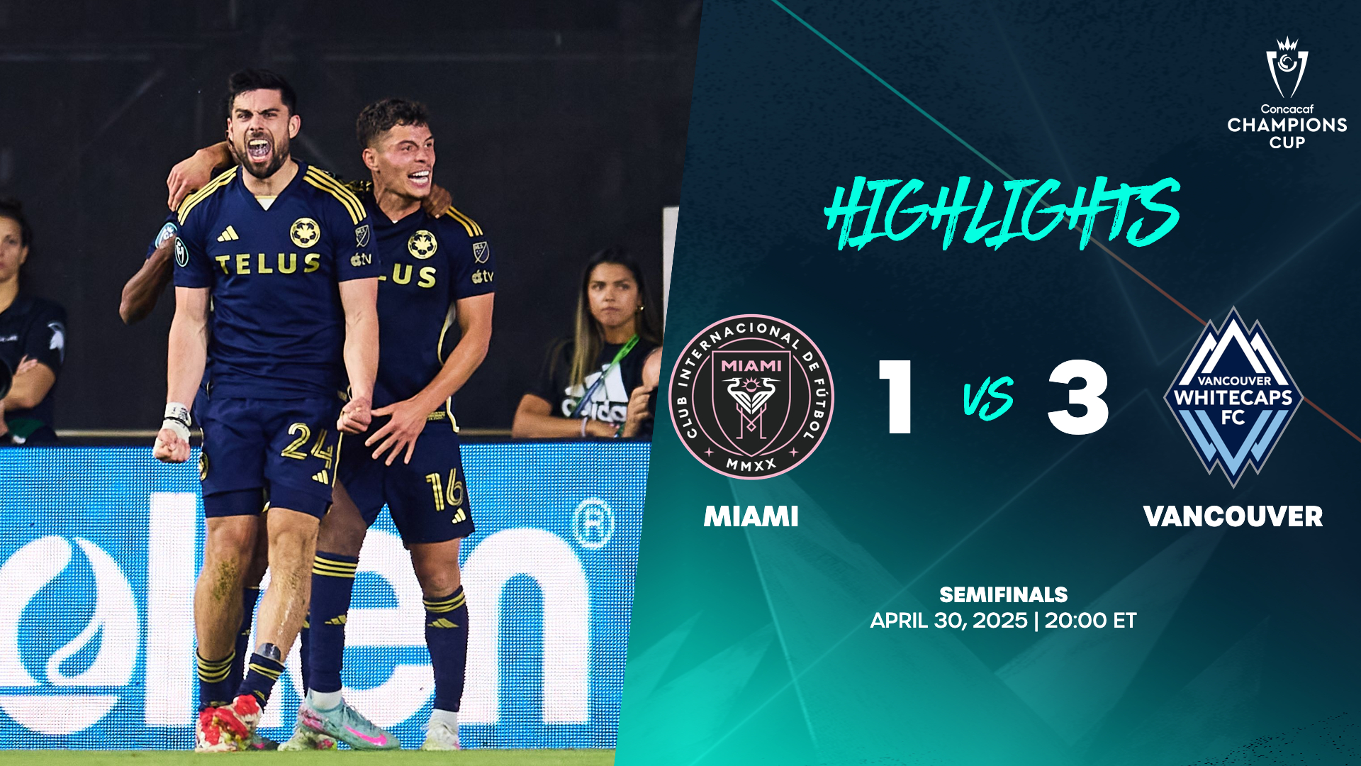Inter Miami v Vancouver Whitecaps | Highlights