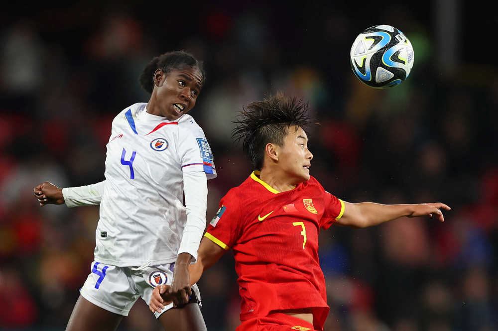 Haiti narrowly fall to China in second FWWC contest