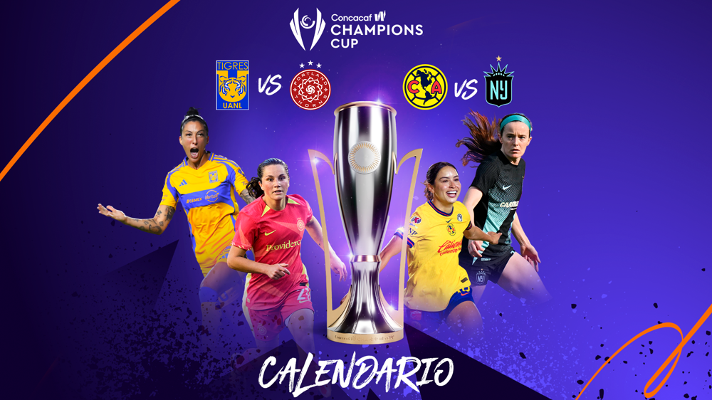 Confirmado el calendario para las Finales de la Copa de Campeones Concacaf W