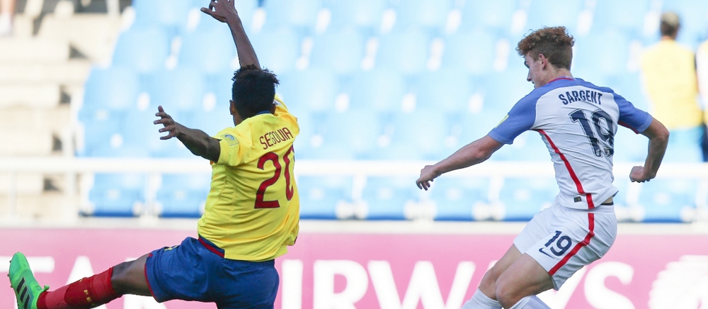 Sargent at goal helm for U.S. U20s