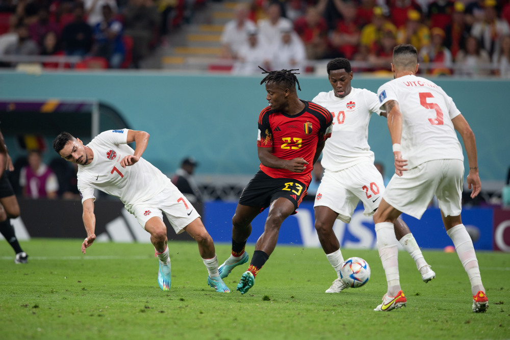 Canada edged by Belgium in thrilling World Cup return