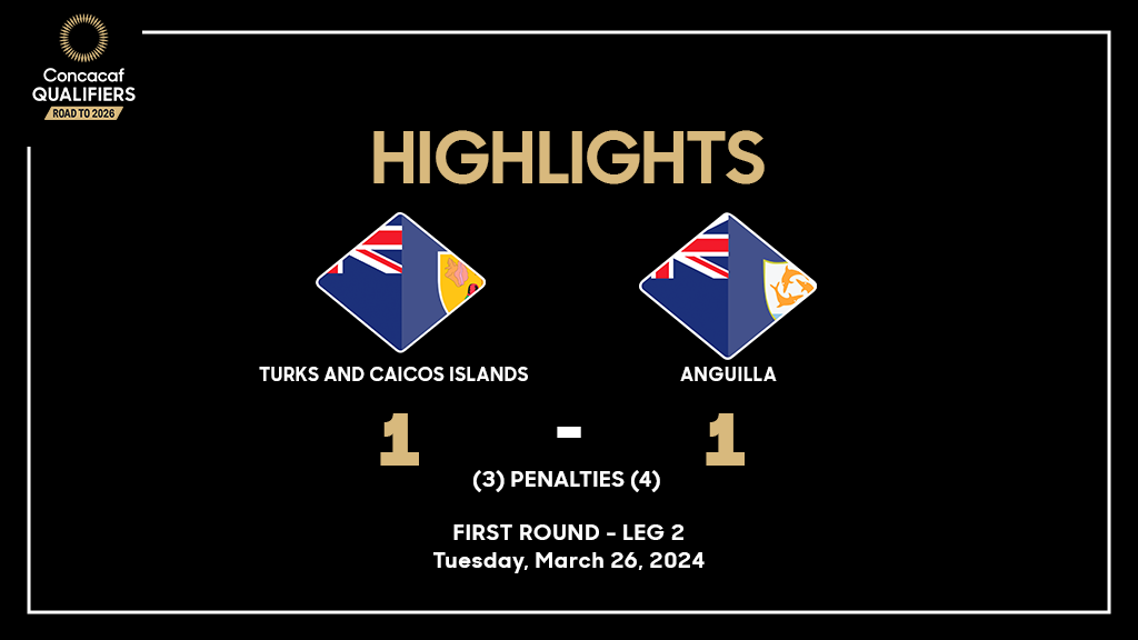 Qualifiers for FIFA World Cup 2026 Turks and Caicos 1 (3) 1 (4