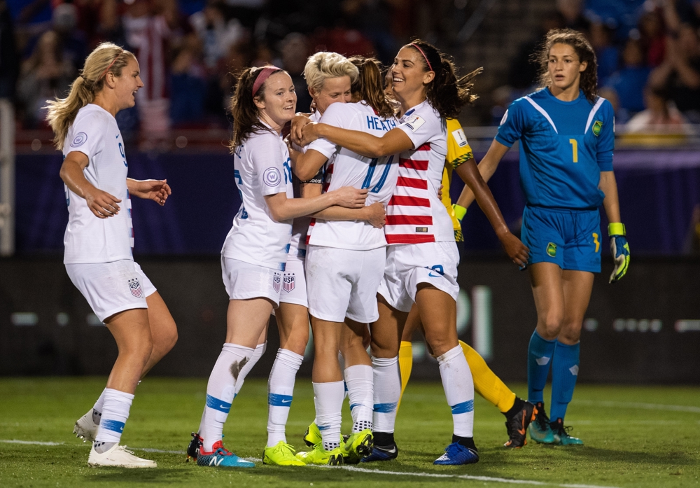 EE.UU clasificó por octava vez consecutiva a la Copa Mundial femenina de la FIFA