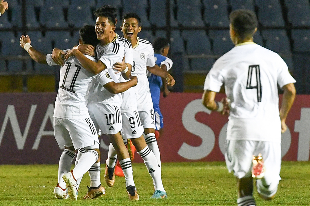 Costa Rica y Honduras sumaron su segundo triunfo en el Sub-17