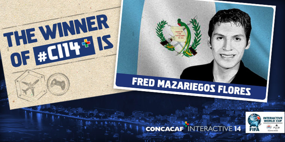 Guatemala’s Mazariegos wins CONCACAF  Interactive 2014 championship