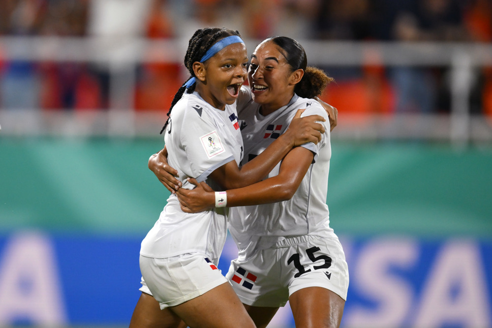 República Dominicana logró un resultado histórico y EE. UU. ganó en la Copa Mundial Femenina Sub-17 de la FIFA