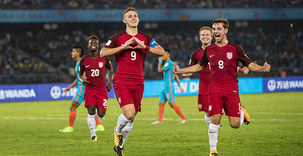 EE.UU debutó con un triunfo en el Mundial Sub 17 de la India