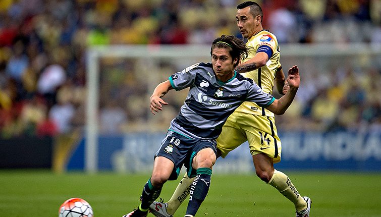 SCCL 2015-2016: Club America vs Club Santos Laguna Highlights