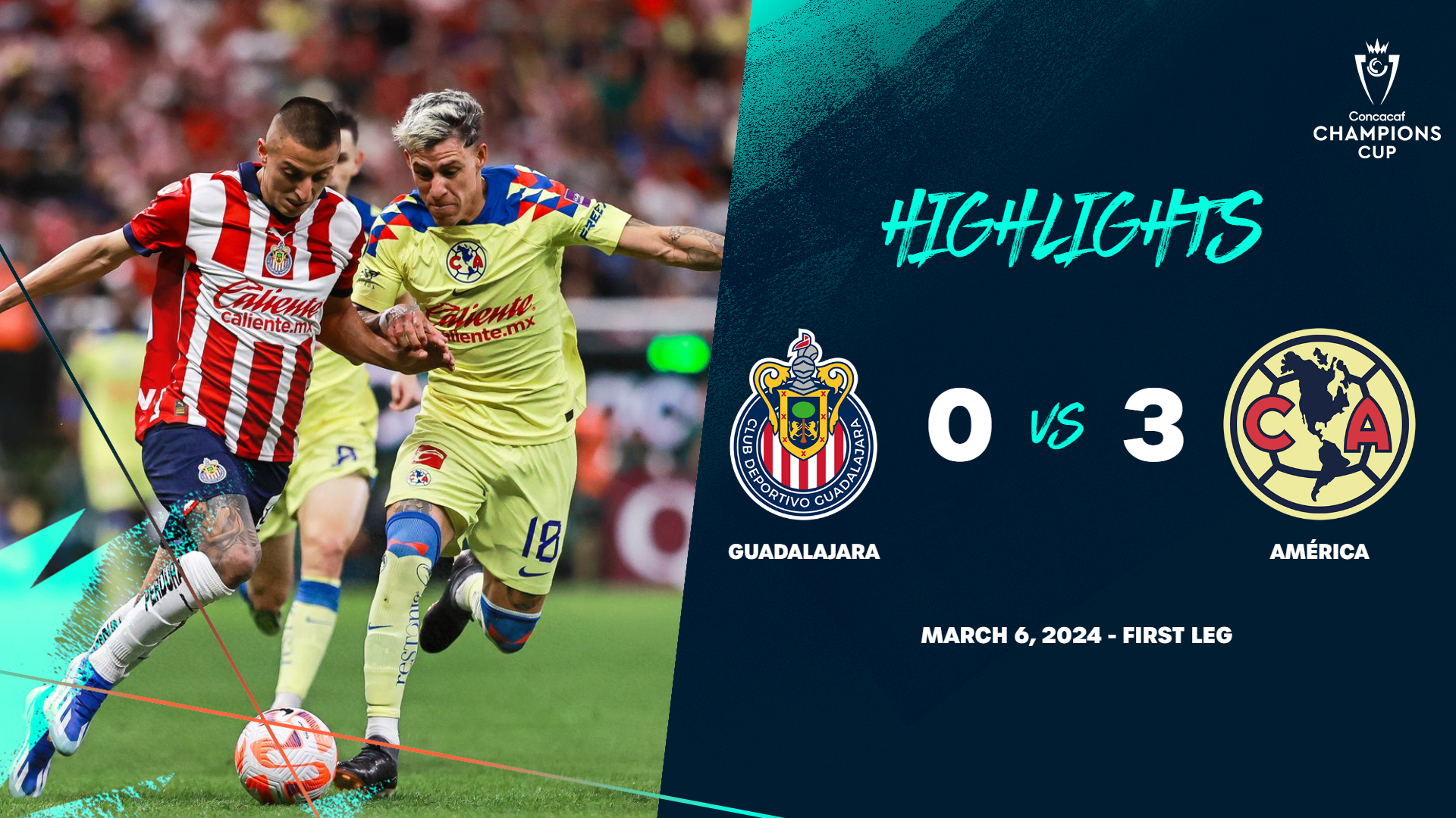 Guadalajara v Club America | Highlights