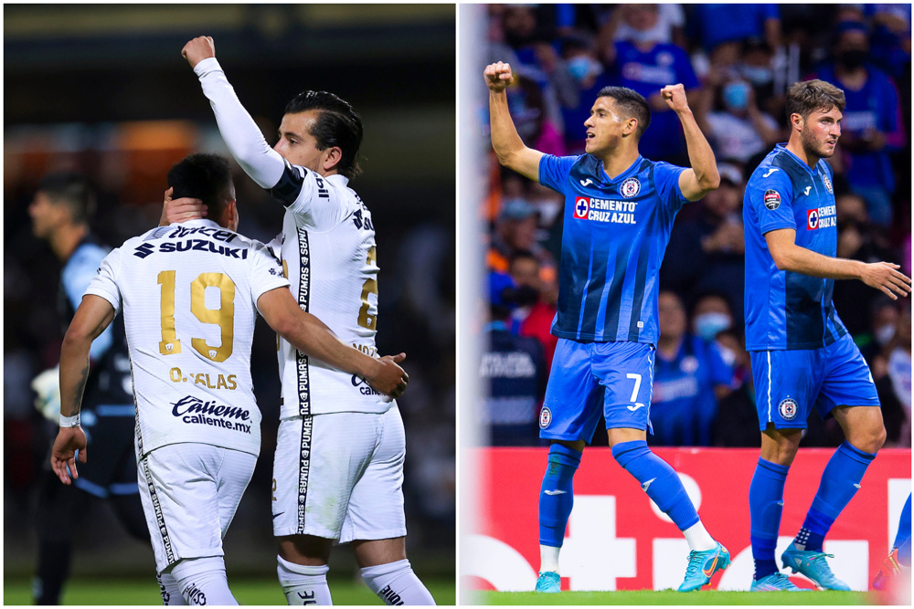 Familiar foes Pumas, Cruz Azul set for SCCL SF duel