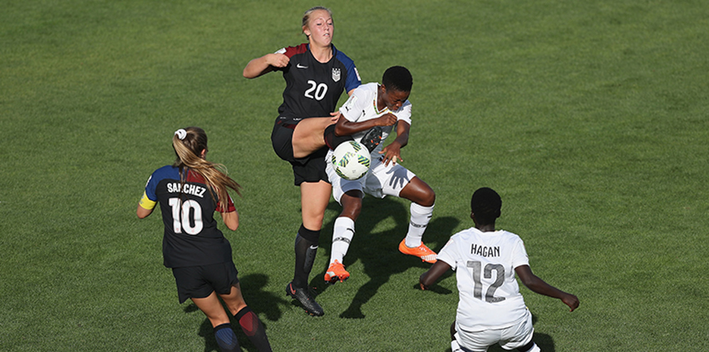Ghana remontó y venció a EE.UU. en el Mundial femenino Sub-17