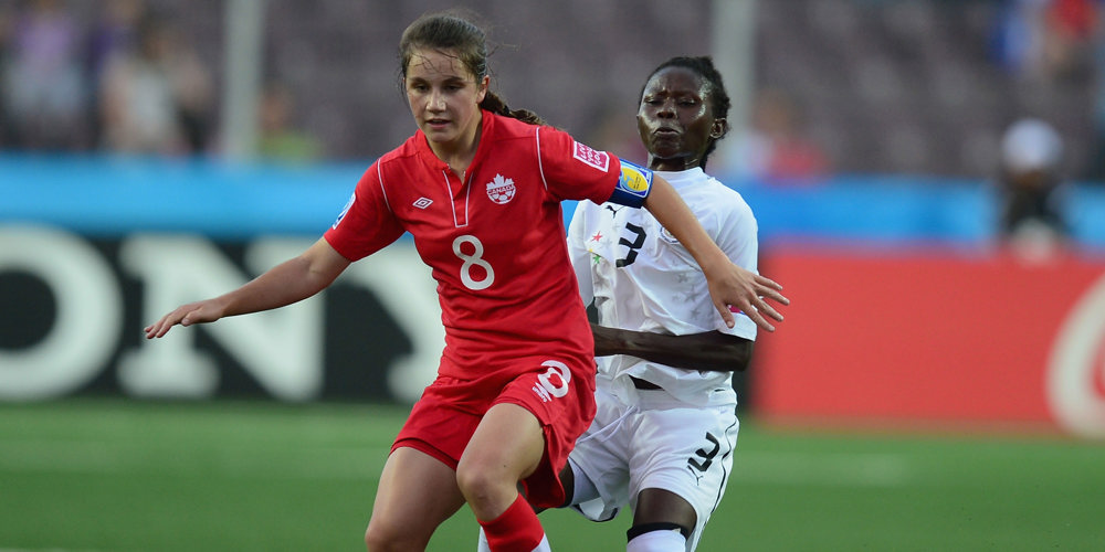 Sub 20 femenina de Canada U-20 tiene un plan el éxito